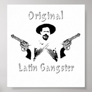 Poster de Gangster Latino Original