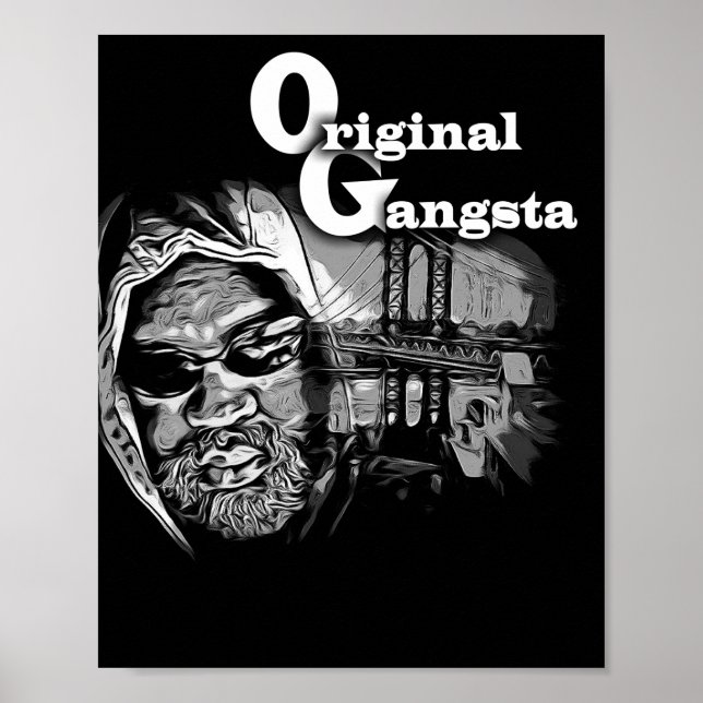 Poster de Gangster Original (Frente)