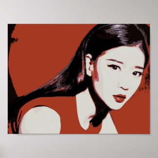 Poster de Garota Asiática