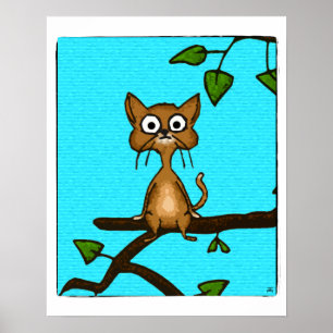 Poster de Gato Castanho