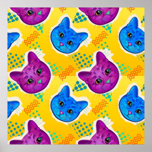 Poster de Gato de Pop