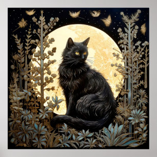 Poster de Gato Negro