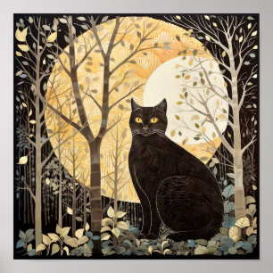 Poster de Gato Negro