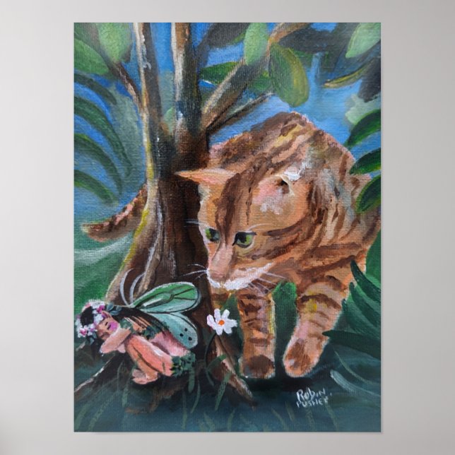 Poster de Gato Sneaky (Frente)