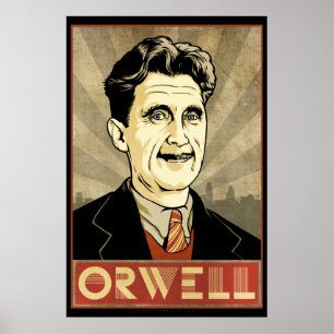 Poster de George Orwell