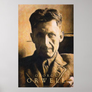 Poster de George Orwell