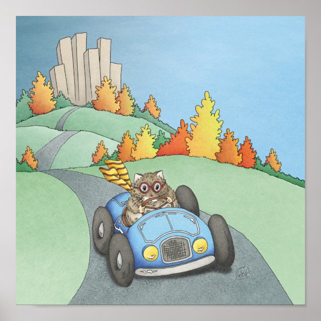 Poster de Getaway do Fim de Semana do Hamster (Frente)