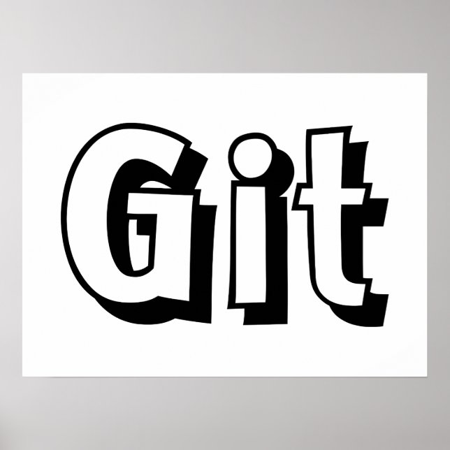 Poster de Git (Frente)