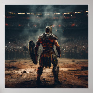 Poster de Gladiador Secundário Determinado - Vesti