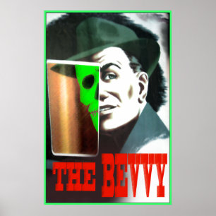 Poster de Glasgow Bevvy do vintage