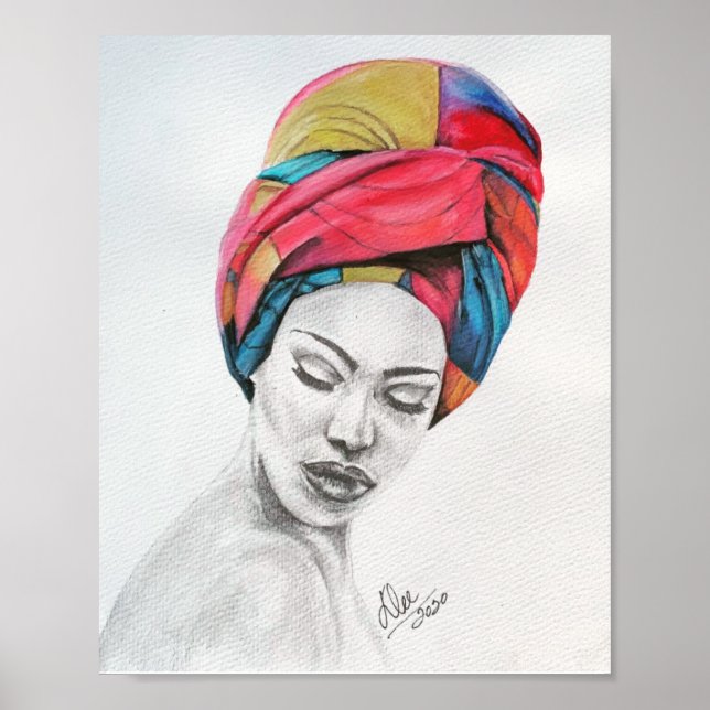 POSTER de Glosso de Canvas Premium QUEENIFICENT (8 (Frente)