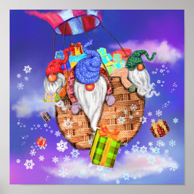 Poster de Gnomos de Natal (Frente)