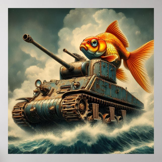 poster de "Goldfish Tank Adventure" (Frente)