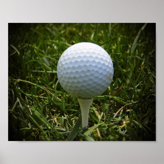 Poster de golfe (Frente)