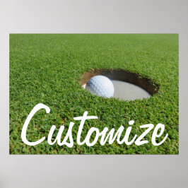 Poster de Golfe Personalizado
