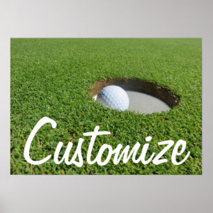 Poster de Golfe Personalizado