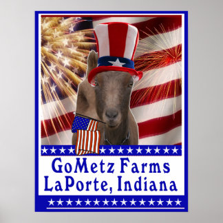 POSTER DE GOMETZ FAZENDA PATRIÓTICO DE CAÇA GOMETZ