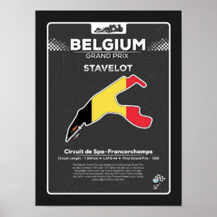 Poster de GP belga
