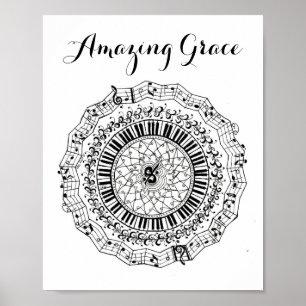 Poster de Grace Mandala incrível