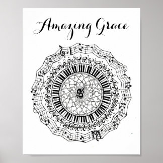Poster de Grace Mandala incrível