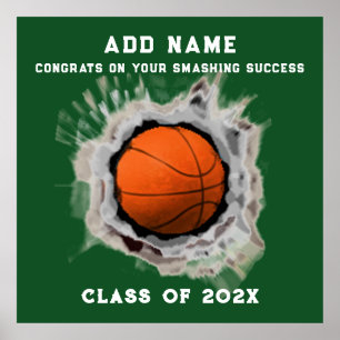 Poster de Graduação de Mais velho de Basquete