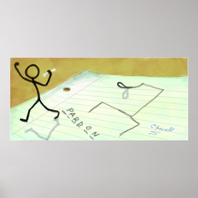 Poster de grafite (Frente)