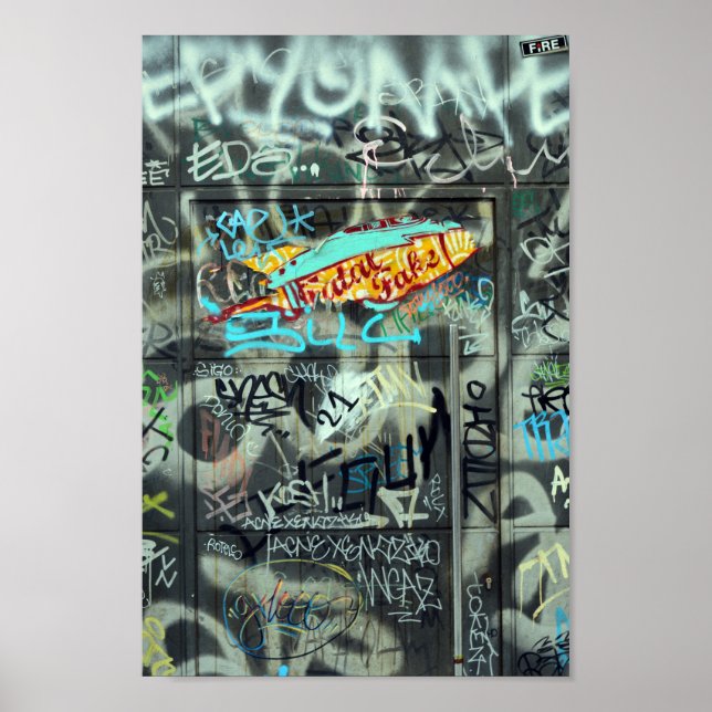 poster de grafite (Frente)