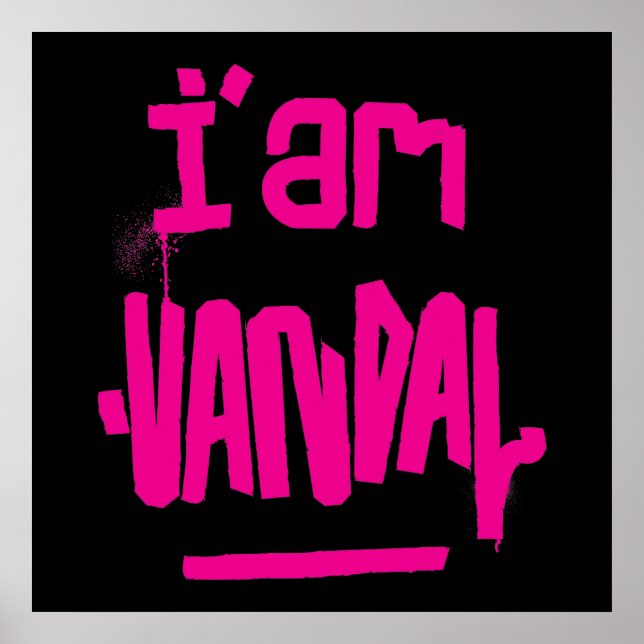 poster de grafite (Frente)