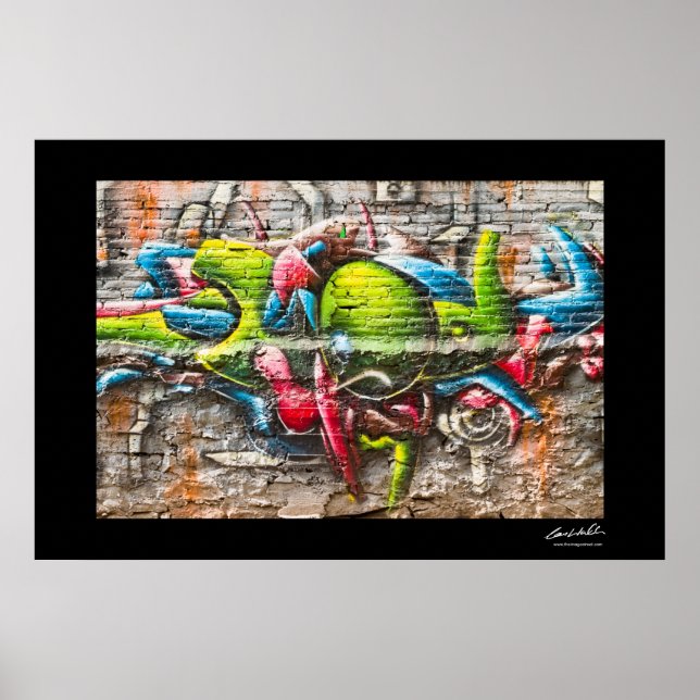 Poster de grafite (Frente)