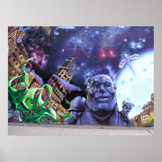 Poster de Grafite de Montreal (Frente)