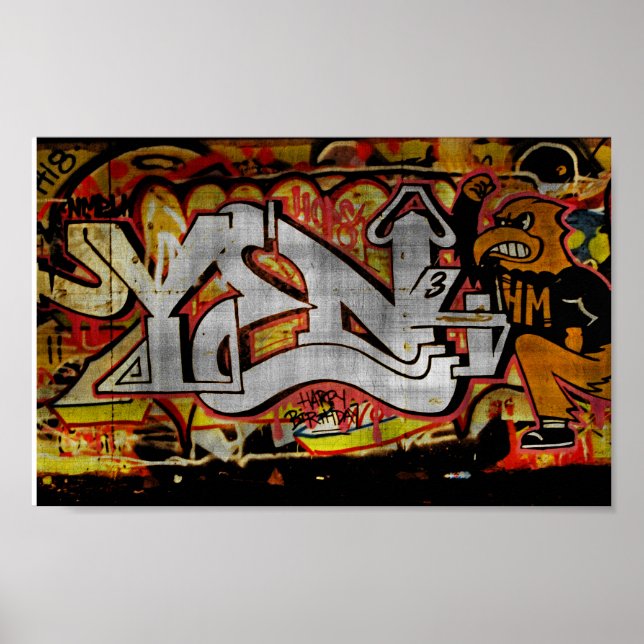 Poster de grafite nº 2 (Frente)
