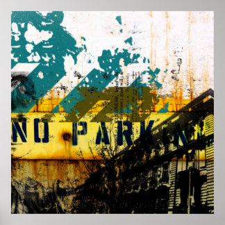 poster de grafite urbano