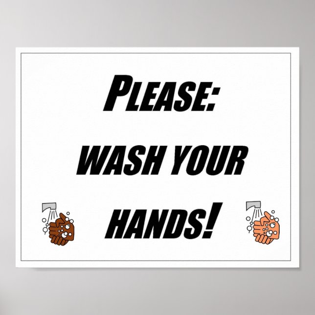 Poster de gripe (Frente)