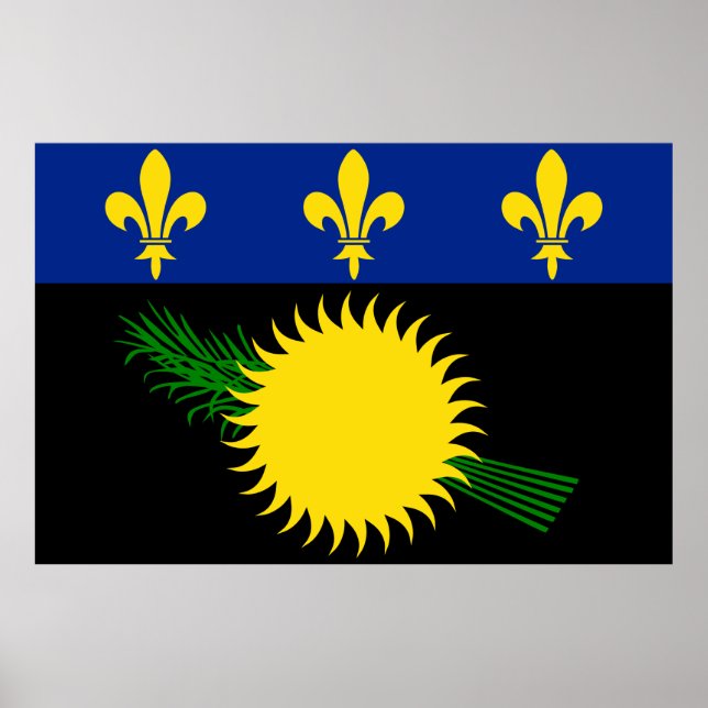 Poster de Guadeloupe (Frente)