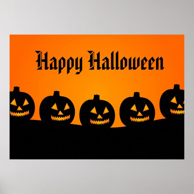 Poster de Halloween (Frente)