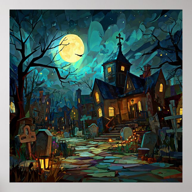 Poster de Halloween (Frente)