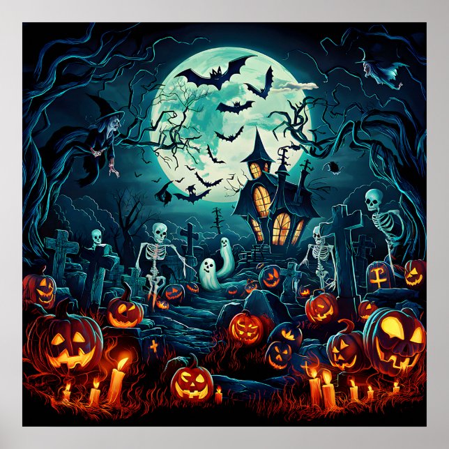 Poster de Halloween (Frente)