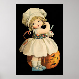 Poster de Halloween de Maçã
