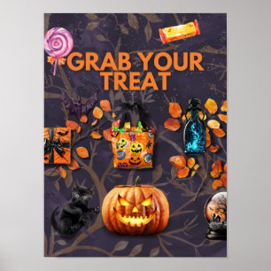 Poster de Halloween - Excelente para Decoração de 