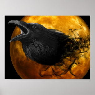 Poster de Halloween-Raven Poster