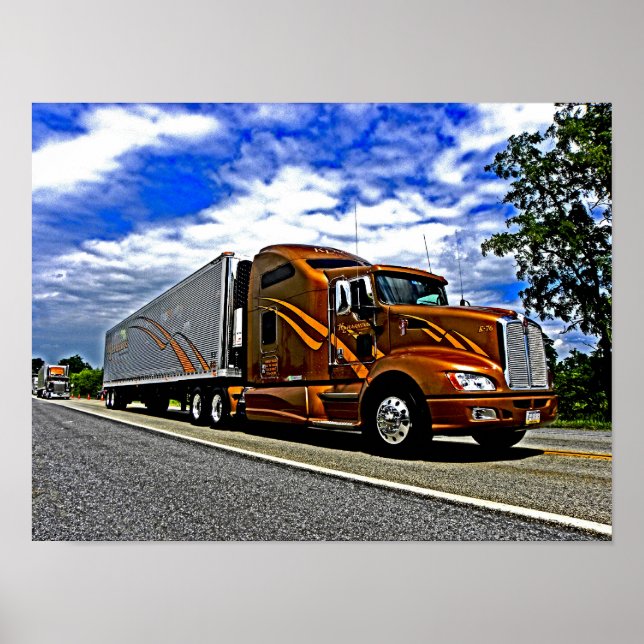 Poster de Harring Kenworth T660 (Frente)