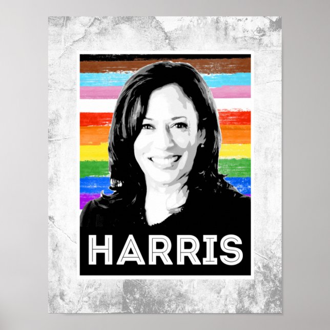 Poster de Harris Pride Inclusivo (Frente)