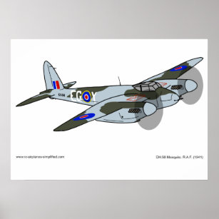 Poster de Havilland Mosquito (1941)