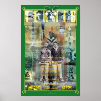 POSTER de História de Tênis dos EUA