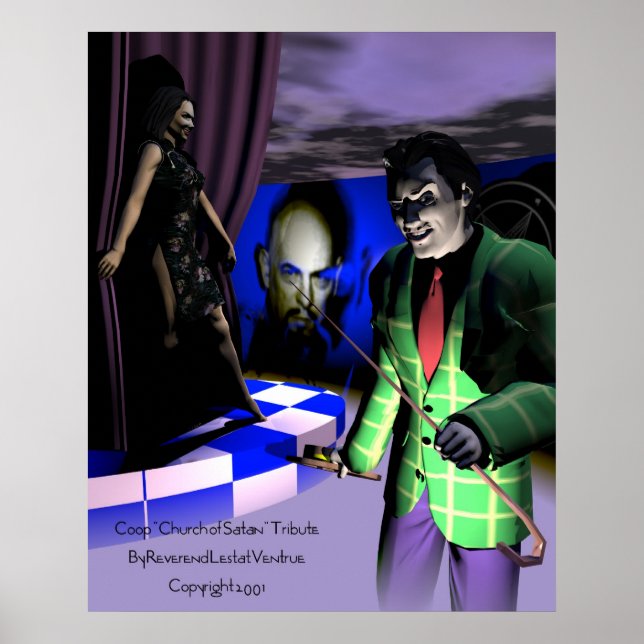 Poster de Homenagem de Coop (Frente)