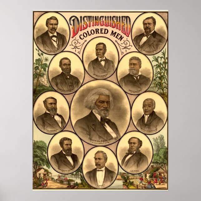 poster de Homens Distintos 1883 (Frente)