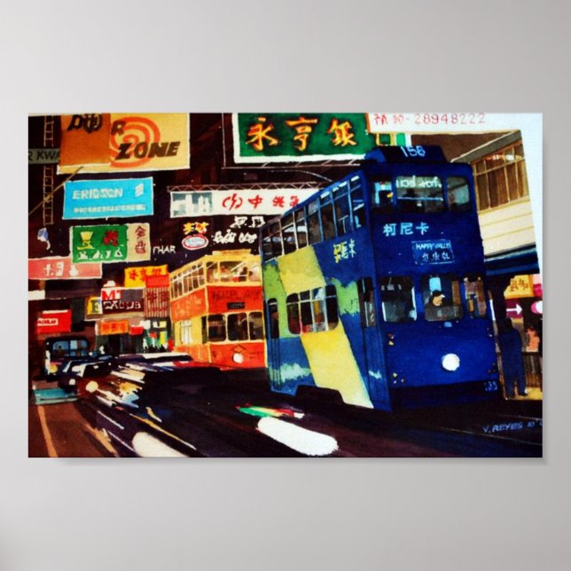 Poster de Hong Kong (Frente)