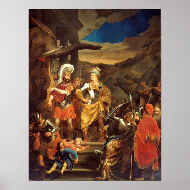 Poster De Hooch - Ferdinand Bol Fabritius E Pirro (Frente)
