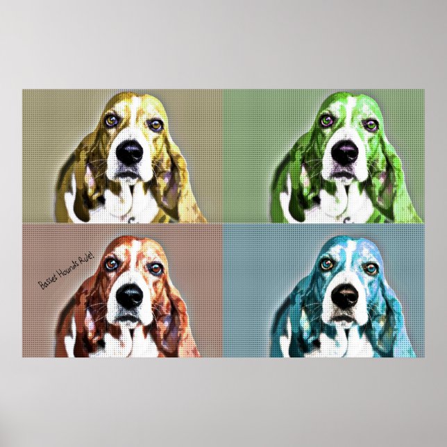 Poster de Hound Basset (Frente)