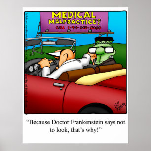 Poster de Humor Halloween "Spectickles"